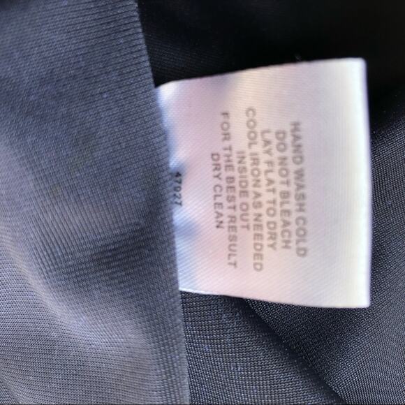 Romeo & Juliet Couture Navy Velvet Maxi Slip Gown Medium NWT - Picture 14 of 16